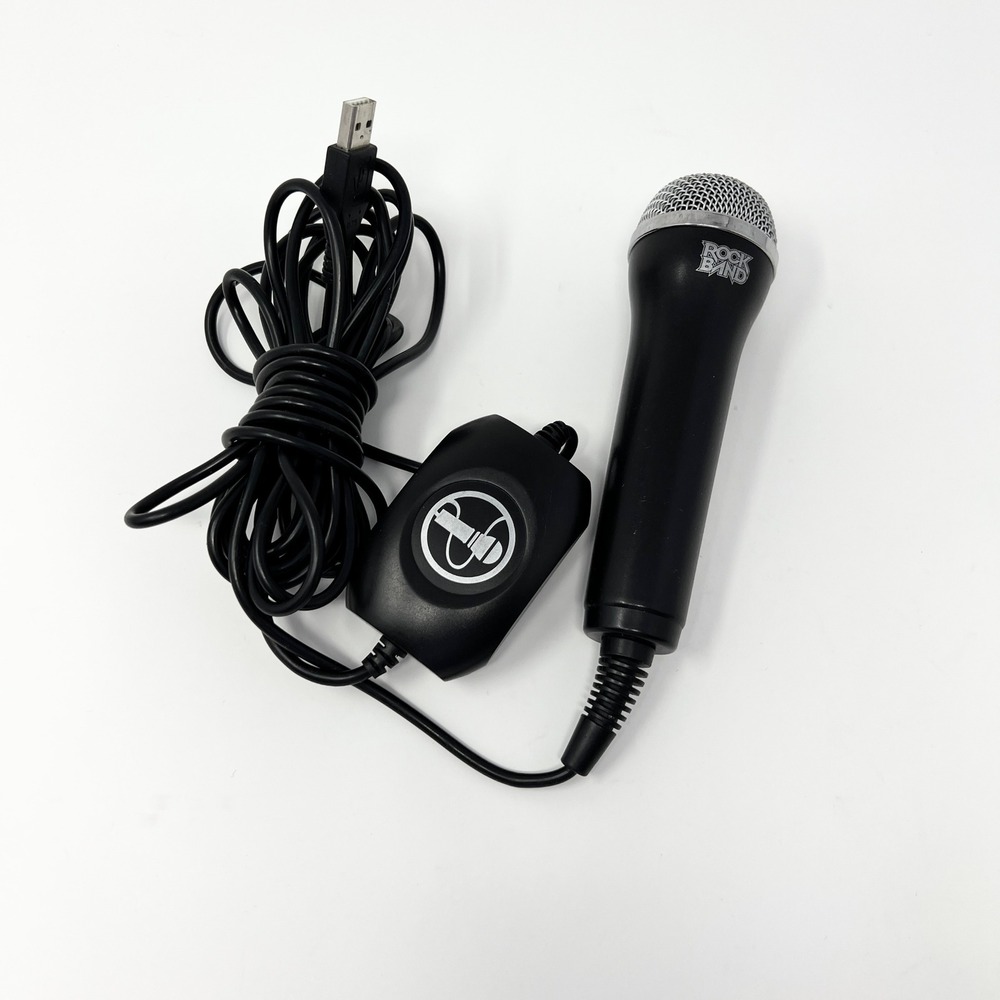 Rock Band Logitech USB Microphone Xbox 360/PS3/Wii 1 2 3 Game Mic
